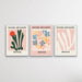 Papiers Decoupes - Matisse Inspired Three Piece Print Set, Wall Art, Ozark Home 