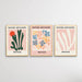 Papiers Decoupes - Matisse Inspired Three Piece Print Set, Wall Art, Ozark Home 