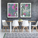 Peek Eucalyptus Two Piece Set - Eucalyptus Illustrations Canvas Print Set, Wall Art, Ozark Home 