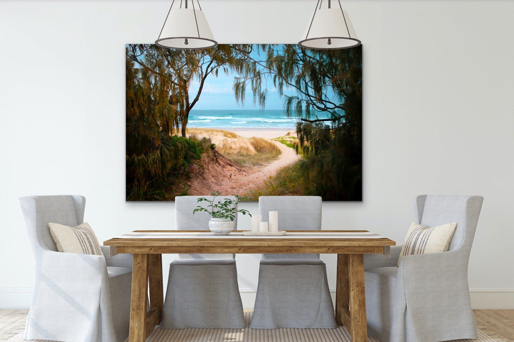 Peregian Beach - Sunshine Coast Photographic Beach Print on Canvas or Paper