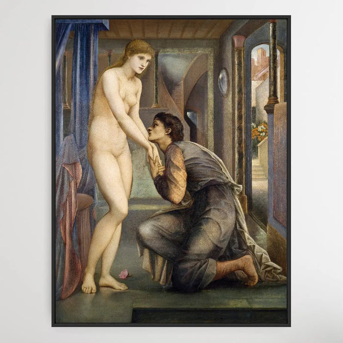 Pygmalion and the Image - The Soul Attains (1878) by Sir Edward Burne Jones, Wall Art, Ozark Home 