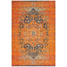 Reyhanli Vivid Rust Transitional Medallion Contemporary Rug, Rugs, Ozark Home 