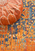 Reyhanli Vivid Rust Transitional Medallion Contemporary Rug, Rugs, Ozark Home 