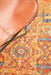 Reyhanli Vivid Rust Round Transitional Medallion Contemporary Rug, Rugs, Ozark Home 