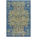 Reyhanli Royal Blue Transitional Yellow Medallion Contemporary Rug, Rugs, Ozark Home 