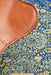 Reyhanli Royal Blue Transitional Yellow Medallion Contemporary Rug, Rugs, Ozark Home 