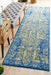 Reyhanli Royal Blue Transitional Yellow Medallion Contemporary Runner Rug, Rugs, Ozark Home 