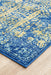 Reyhanli Royal Blue Transitional Yellow Medallion Contemporary Runner Rug, Rugs, Ozark Home 