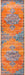 Reyhanli Vivid Rust Transitional Floral Mandala Contemporary Rug, Rugs, Ozark Home 