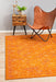 Reyhanli Burnt Orange Transitional Muted Floral Contemporary Rug, Rugs, Ozark Home 