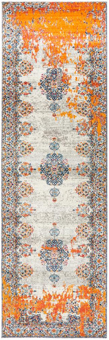 Reyhanli Bone Transitional Diamond Medallion Contemporary Rug, Rugs, Ozark Home 