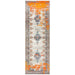 Reyhanli Bone Transitional Diamond Medallion Contemporary Runner Rug, Rugs, Ozark Home 