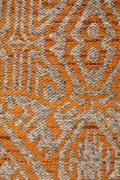 Raipur Rust & Natural Bohemian Handwoven Wool Rug, Rugs, Ozark Home 