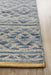 Raipur Blue & Natural Bohemian Diamond Handwoven Wool Rug, Rugs, Ozark Home 