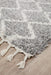 Serik Silver & White Moroccan Zigzag Plush Contemporary Runner Rug, Rugs, Ozark Home 