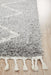 Serik Silver & White Moroccan Zigzag Plush Contemporary Rug, Rugs, Ozark Home 