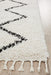 Serik White & Black Moroccan Zigzag Plush Contemporary Rug, Rugs, Ozark Home 