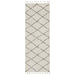 Serik Natural & Grey Moroccan Diamond Plush Contemporary Runner Rug, Rugs, Ozark Home 
