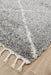 Serik Silver & White Moroccan Diamond Plush Contemporary Rug, Rugs, Ozark Home 