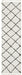 Serik White & Black Moroccan Diamond Plush Contemporary Rug, Rugs, Ozark Home 