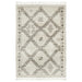 Serik Natural & Grey Moroccan Diamond Patchwork Plush Contemporary Rug, Rugs, Ozark Home 