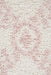 Serik White & Pink Moroccan Diamond Patchwork Plush Contemporary Rug, Rugs, Ozark Home 