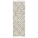 Serik Natural & Grey Moroccan Abstract Pattern Plush Contemporary Runner Rug, Rugs, Ozark Home 