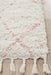 Serik White & Pink Moroccan Abstract Pattern Plush Contemporary Runner Rug, Rugs, Ozark Home 