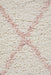 Serik White & Pink Moroccan Abstract Pattern Plush Contemporary Rug, Rugs, Ozark Home 