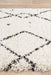 Serik White & Grey Moroccan Abstract Pattern Plush Contemporary Runner Rug, Rugs, Ozark Home 