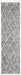 Serik Silver & White Moroccan Abstract Wave Plush Contemporary Rug, Rugs, Ozark Home 