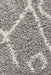 Serik Silver & White Moroccan Abstract Wave Plush Contemporary Runner Rug, Rugs, Ozark Home 