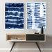 Shibori Indigo Tie Dye II - Art Print - Ozark Home