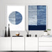 Shibori Indigo Tie Dye VI - Art Print - Ozark Home