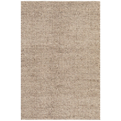 Sadri Brown & White Flatwoven Contemporary Rug, Rugs, Ozark Home 