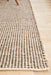 Sadri Brown & White Flatwoven Contemporary Rug, Rugs, Ozark Home 