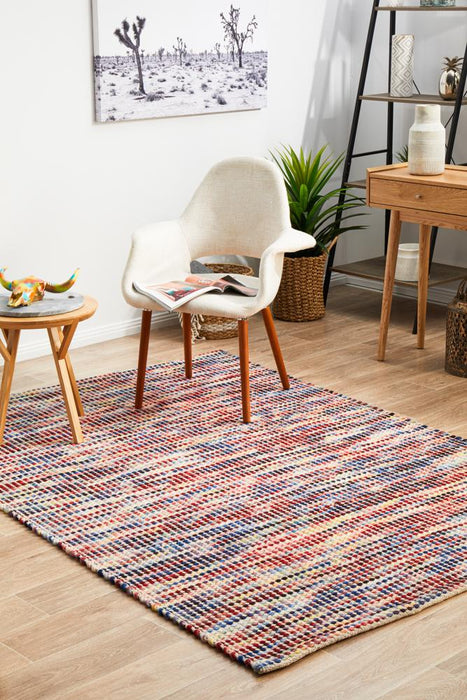 Sadri Multicoloured Flatwoven Contemporary Rug, Rugs, Ozark Home 