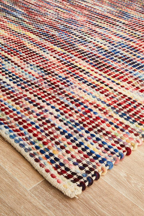 Sadri Multicoloured Flatwoven Contemporary Rug, Rugs, Ozark Home 