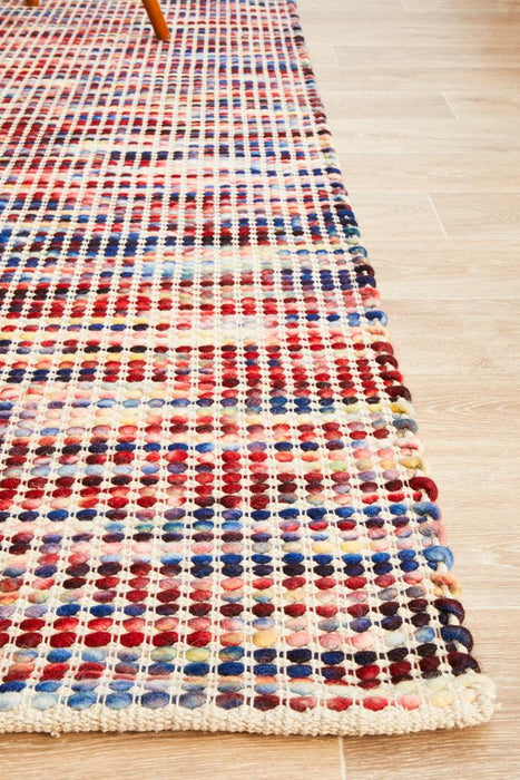 Sadri Multicoloured Flatwoven Contemporary Rug, Rugs, Ozark Home 