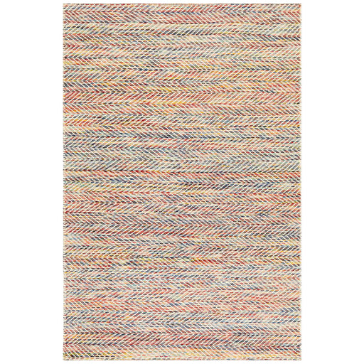 Sadri Multicoloured Chevron Flatwoven Contemporary Rug, Rugs, Ozark Home 