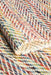 Sadri Multicoloured Chevron Flatwoven Contemporary Rug, Rugs, Ozark Home 