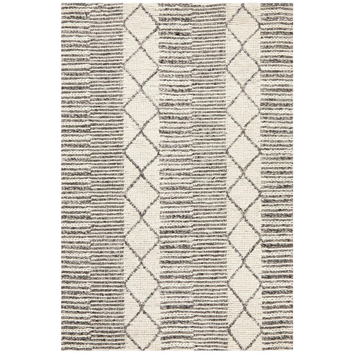 Sadri Grey Bohemian Pattern Flatwoven Contemporary Rug, Rugs, Ozark Home 