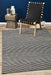 Salvan Black & White Stripe Handwoven Contemporary Rug, Rugs, Ozark Home 