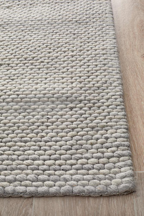 Salvan Grey Stripe Handwoven Contemporary Rug, Rugs, Ozark Home 