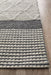 Salvan Grey White & Charcoal Multiple Texture Handwoven Contemporary Rug, Rugs, Ozark Home 