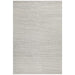 Salvan White & Grey Interlock Handwoven Contemporary Rug, Rugs, Ozark Home 