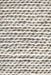 Salvan White & Grey Interlock Handwoven Contemporary Rug, Rugs, Ozark Home 