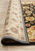 Soma Black & Ivory Classic Floral Motif Vintage Rug, Rugs, Ozark Home 