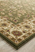 Soma Green & Ivory Classic Floral Motif Vintage Rug, Rugs, Ozark Home 
