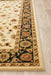 Soma Ivory & Black Classic Floral Motif Vintage Rug, Rugs, Ozark Home 
